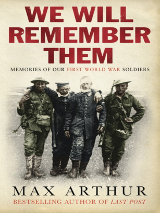 We Will Remember Them (eBook): Voices from the Aftermath of the Great War